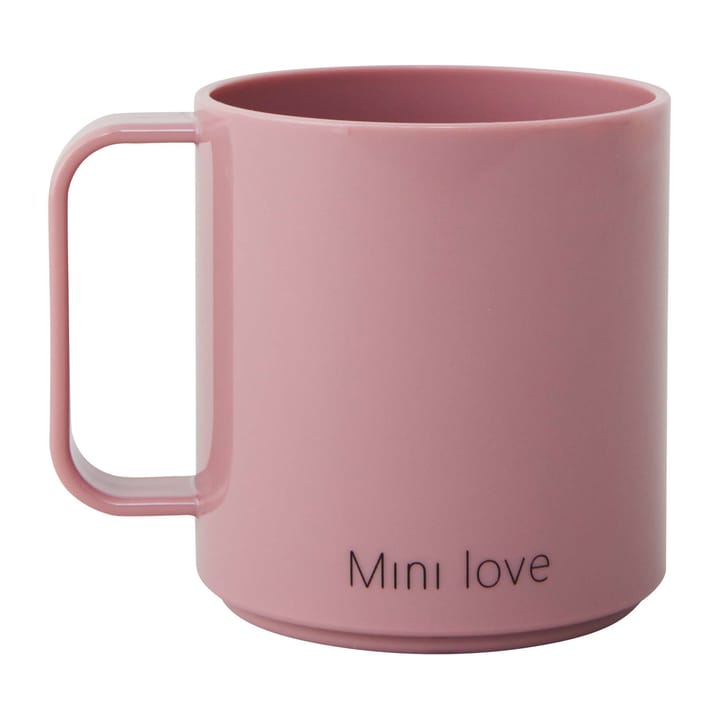 Design Letters Mini Love Becher mit Henkel - Ash rose - Design Letters