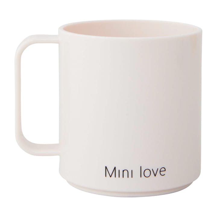 Design Letters Mini Love Becher mit Henkel, White Design Letters