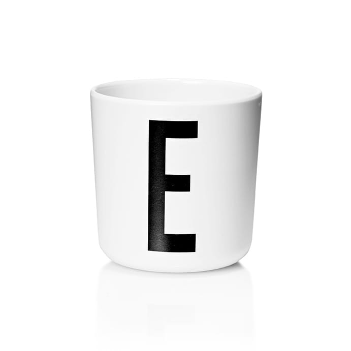 Design Letters personalisierte Tasse eco, E Design Letters