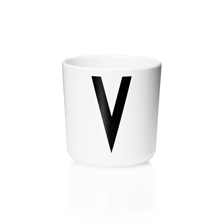 Design Letters personalisierte Tasse eco - V - Design Letters