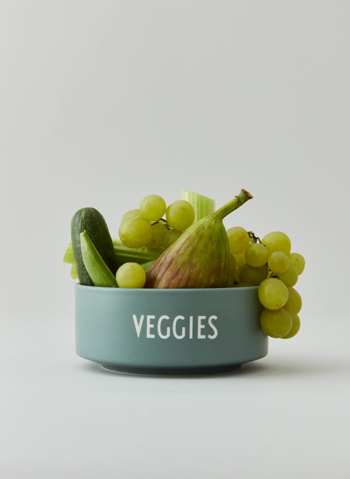 Design Letters Snack-Schale Ø12 cm, Veggies Design Letters