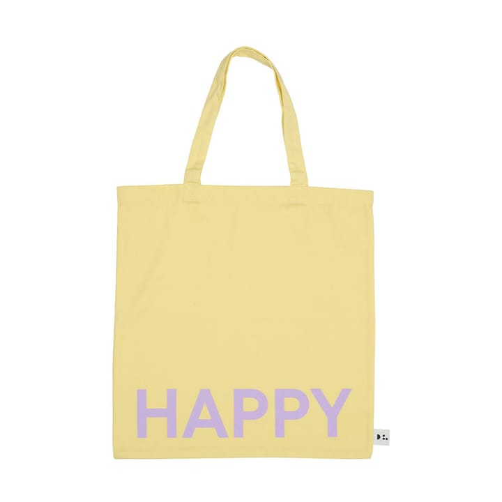 Design Letters Tote Bag Tasche, Yellow-pink Design Letters