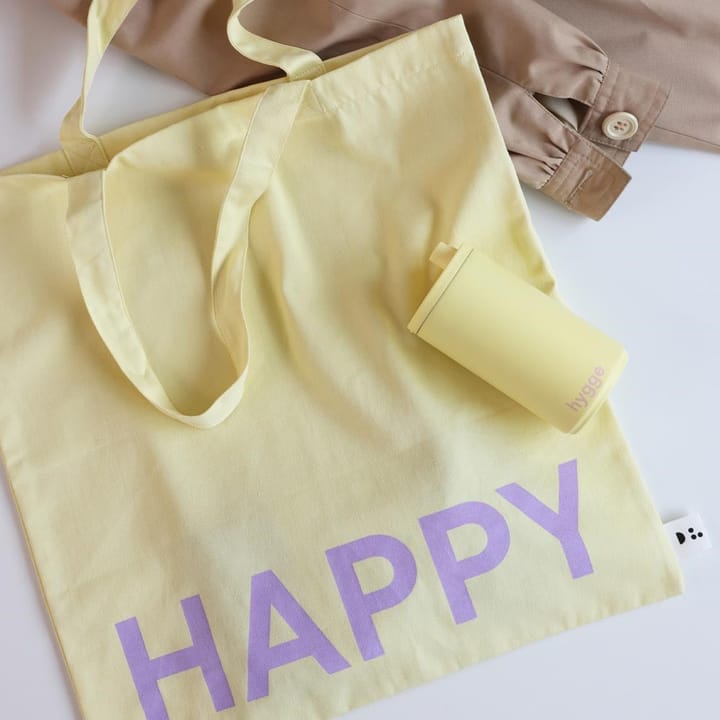 Design Letters Tote Bag Tasche, Yellow-pink Design Letters