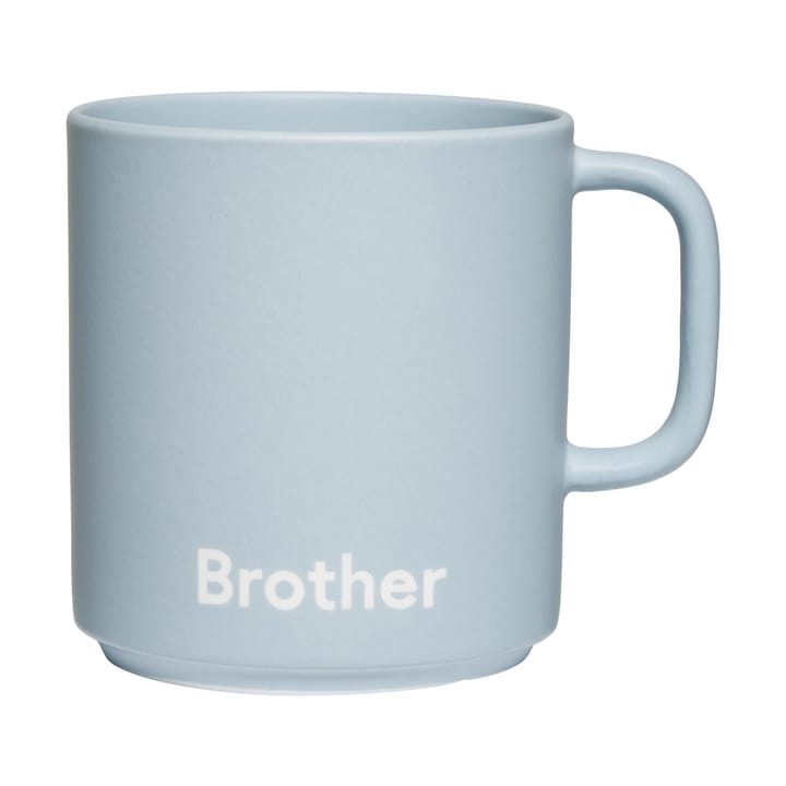 Design Letters VIP Lieblingstasse mit Henkel 25cl - Brother-light blue - Design Letters