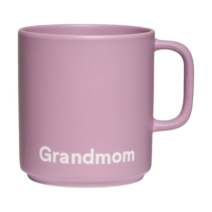 Design Letters VIP Lieblingstasse mit Henkel 25cl - Grandmom-lavender - Design Letters