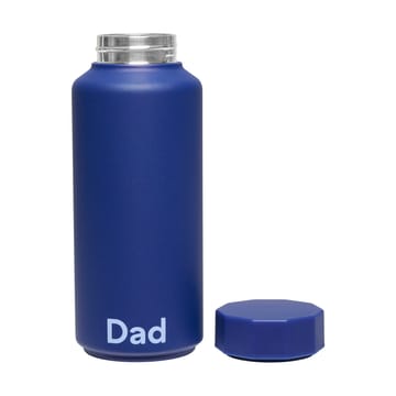 Designletters Isolierflasche - Dad-midnight blue - Design Letters