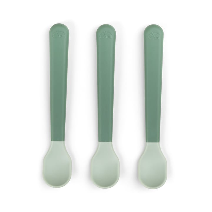 Easy-grip Foodie Löffel 3er-Pack, Green Done by deer