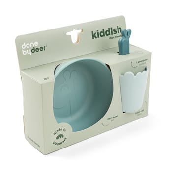 Kiddish Fist Meal Serviceset 3 Teile - Blue - Done by deer