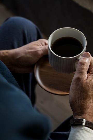 Ernst Tasse gerillt 26 cl - Naturweiß - ERNST