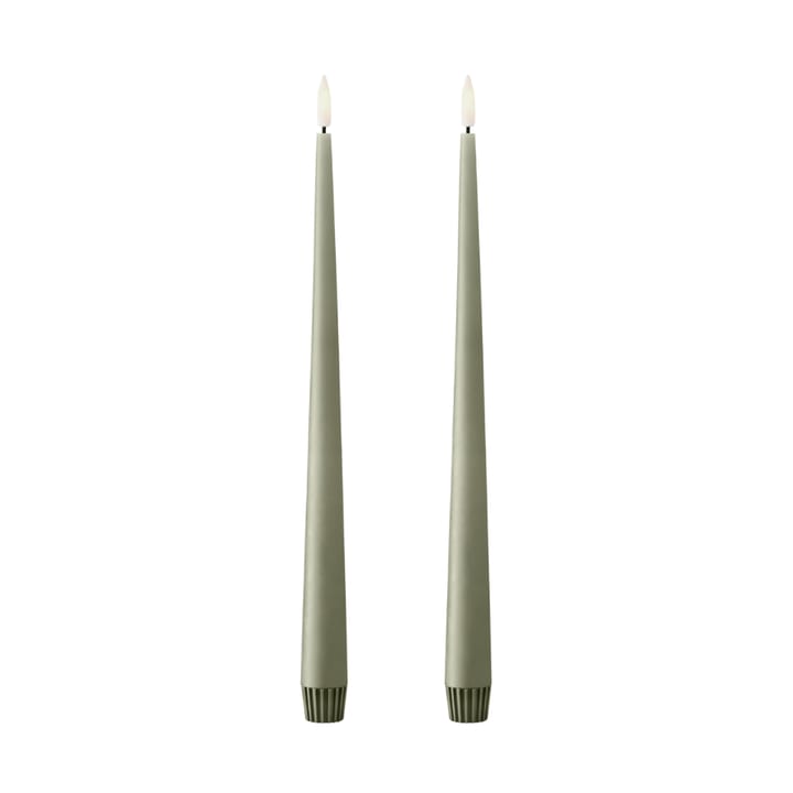 ester & erik Stabkerzen LED 30 cm 2er-Pack - 68 Artichoke - Ester & erik