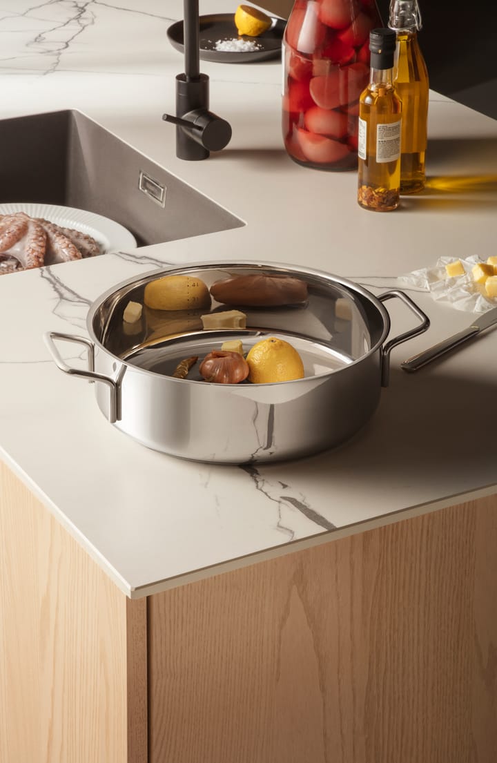 Eva Trio Stainless Steel Bratentopf 2 Griffe, Ø28 cm Eva Solo