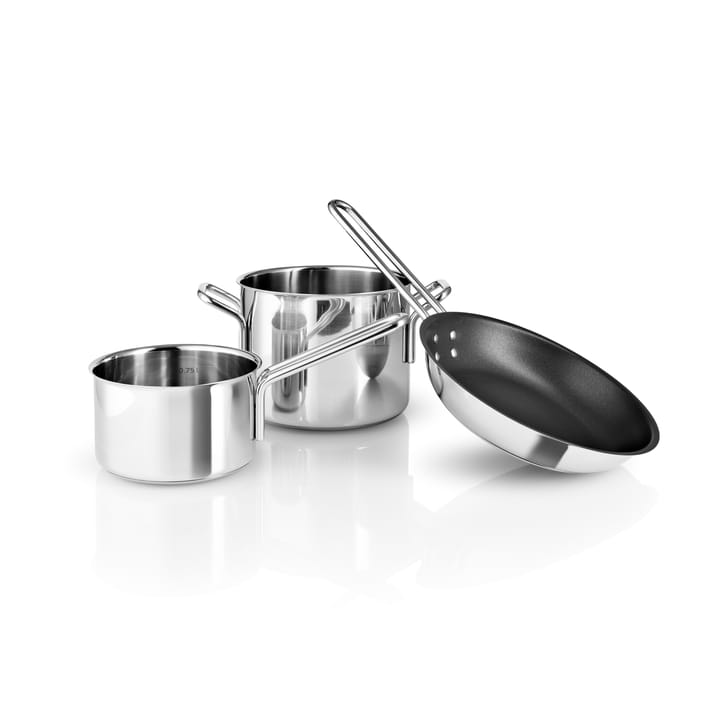 Eva Trio Stainless Steel Starter-Set 3 Teile - Edelstahl - Eva Solo