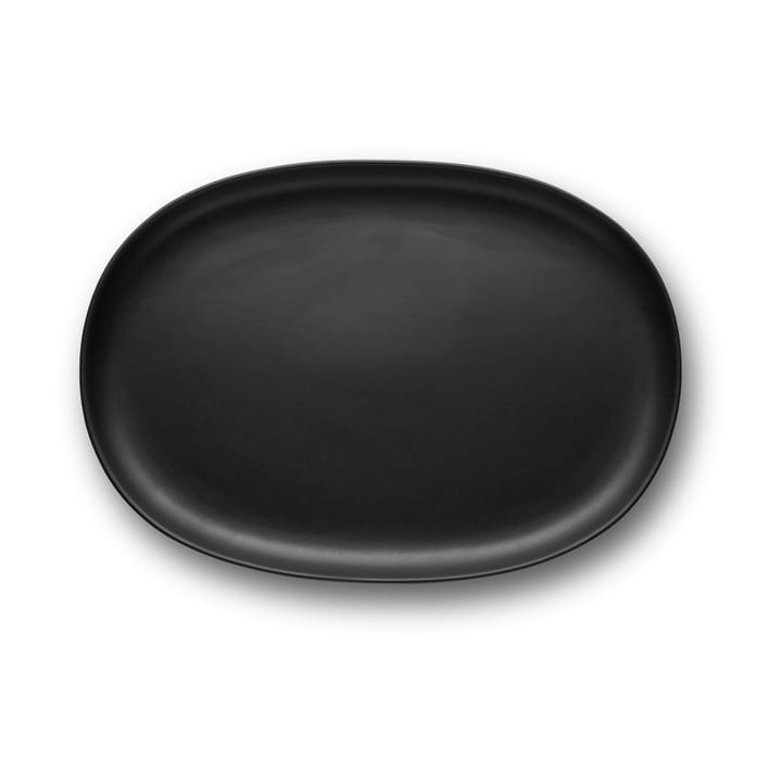 Nordic Kitchen ovaler Servierteller 36cm - Schwarz - Eva Solo