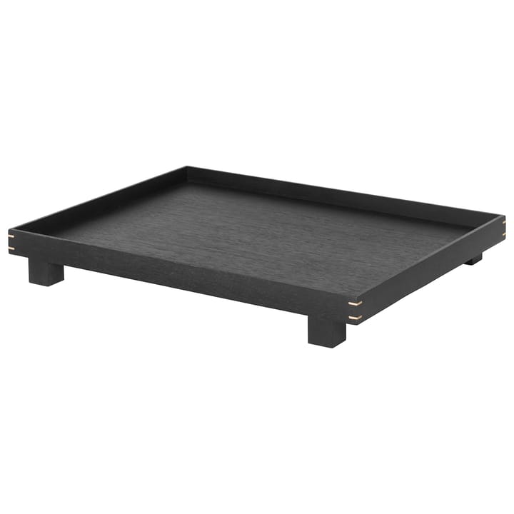 Bon Holztablett large - Schwarz gebeizte Eiche - Ferm LIVING