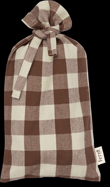 Bothy Check Baumwollservietten 40x40 cm 4er Pack - Cinnamon-grey green - ferm LIVING