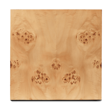 Burl Cube Beistelltisch 40x40 cm - Natural - ferm LIVING