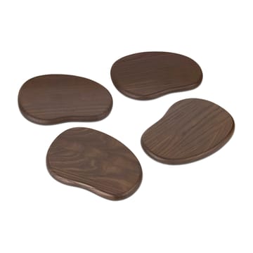 Cairn butter boards Tablett 4 Teile - Dark Brown - ferm LIVING