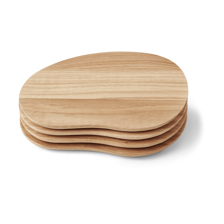 Cairn butter boards Tablett 4 Teile, Oak ferm LIVING