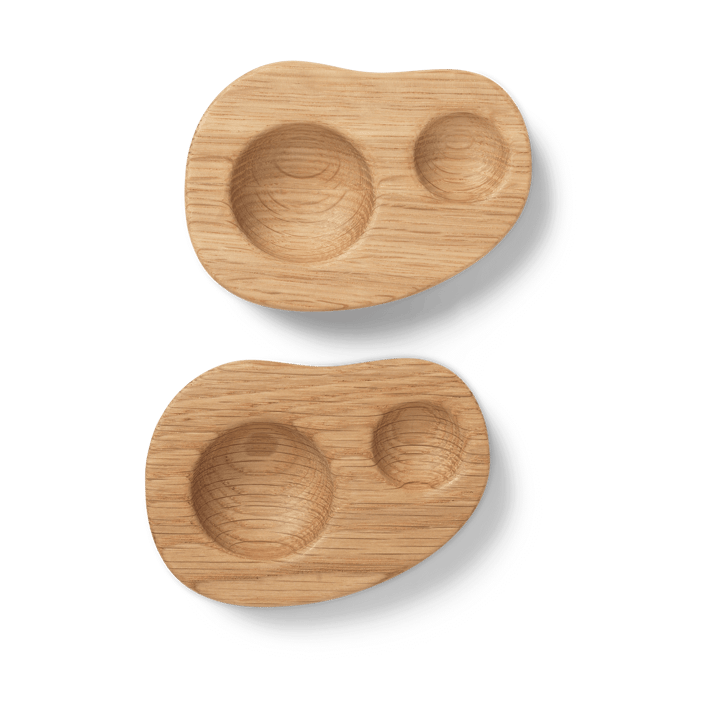 Cairn Eierbecher 2er Pack, Oak ferm LIVING