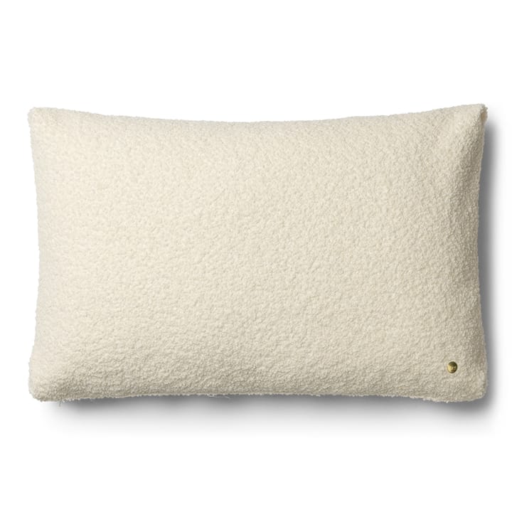 Clean Kissen bouclé 40 x 60cm, Off-white ferm LIVING