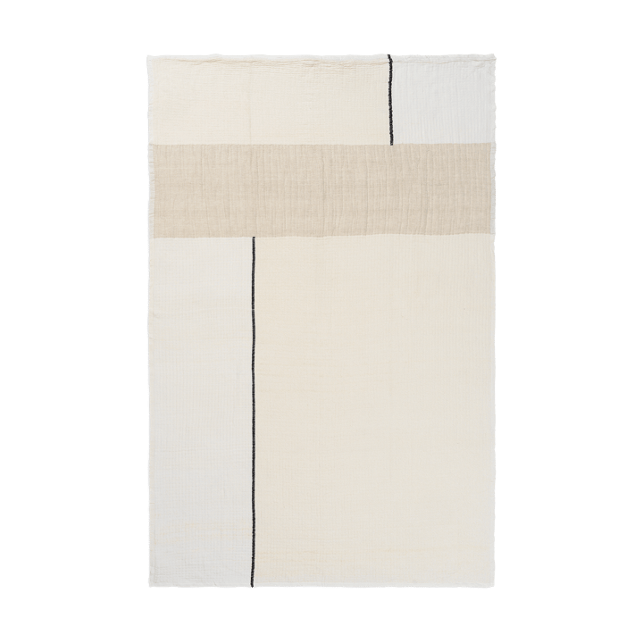 Dela Decke 120x170 cm, Natural-Off-white ferm LIVING