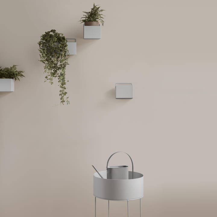 ferm LIVING Plant Box Rund, Hellgrau ferm LIVING