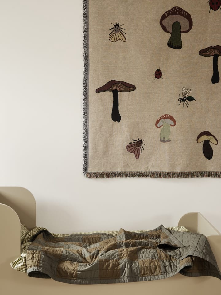 Forest tapestry Decke 120 x 170cm, Sand ferm LIVING