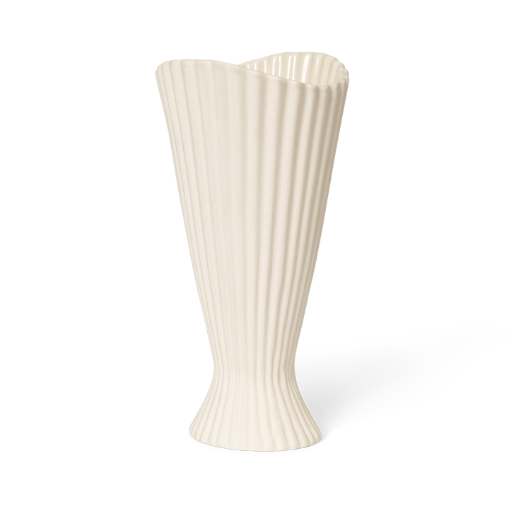 Fountain Vase 23 cm, Off white ferm LIVING