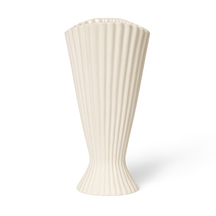 Fountain Vase 23 cm, Off white ferm LIVING