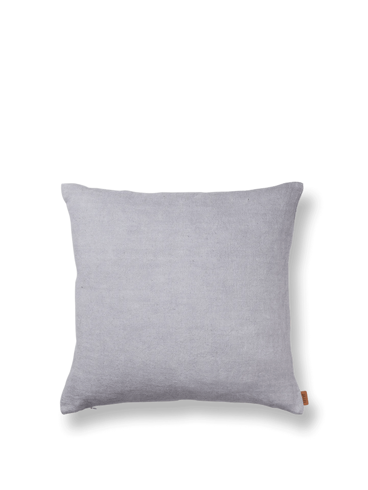 Heavy Kissenbezug 50x50 cm Leinen, Lila ferm LIVING