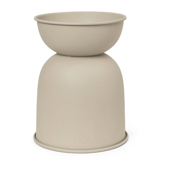 Hourglass Blumentopf extra small Ø21 cm, Cashmere ferm LIVING