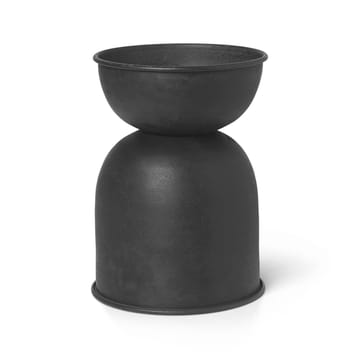 Hourglass Blumentopf extra small Ø21 cm - Schwarz-dunkelgrau - ferm LIVING