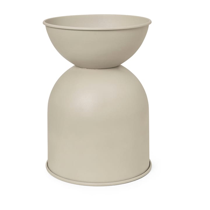 Hourglass Blumentopf groß Ø50 cm, Cashmere ferm LIVING