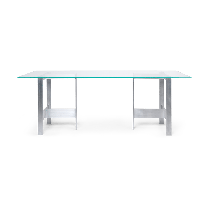 Lager Esstisch 90x200 cm, Glass-aluminium ferm LIVING