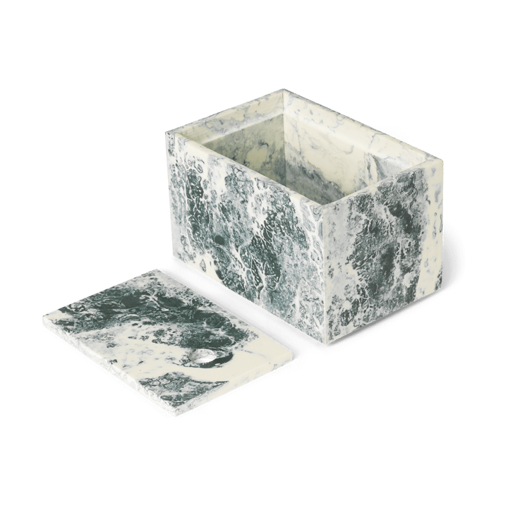 Mist Aufbewahrungsbox 10x15 cm, Emerald-off white ferm LIVING