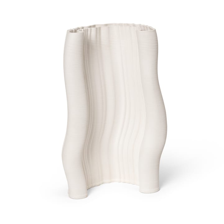 Moire Vase 19 x 30cm, Off-white ferm LIVING