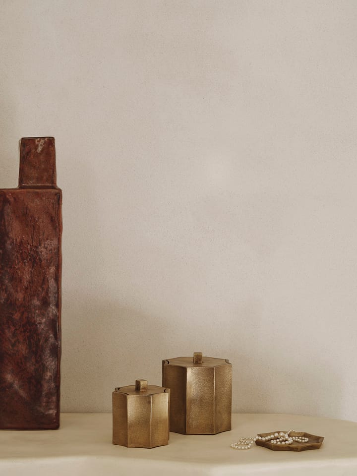 Otte Duftkerze 23 h, Brass finish ferm LIVING