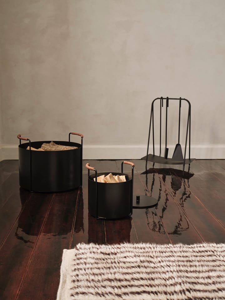 Port Feuerholzkorb, Black ferm LIVING