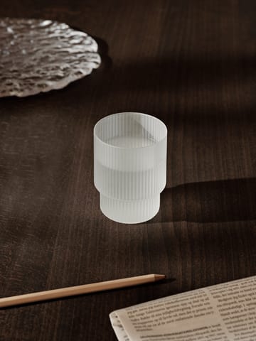 Ripple Glas 4er Pack - Frosted - ferm LIVING