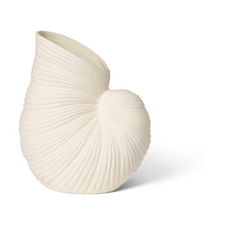 Shell Vase, Off white ferm LIVING