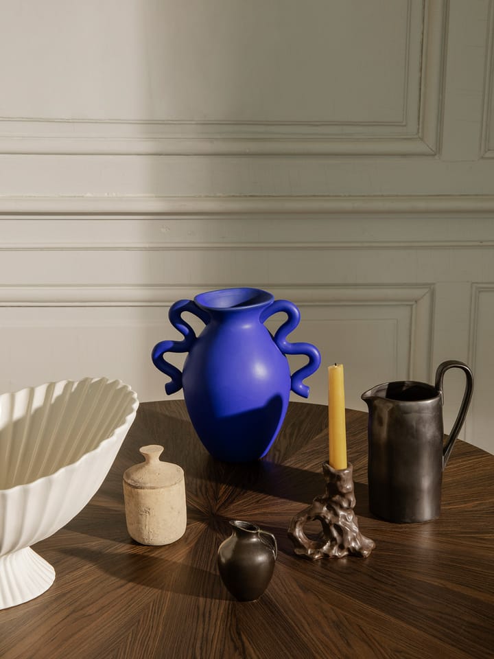 Verso Vase 27cm, Bright Blue ferm LIVING