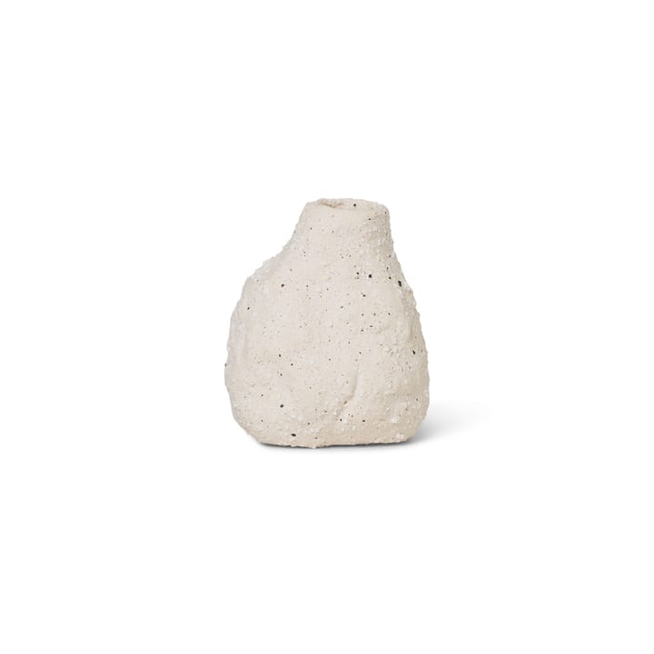 Vulca Vase mini, Off white stone ferm LIVING