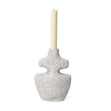 Yara Kerzenhalter medium - Grey Pumice - ferm LIVING