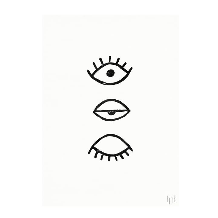 Eye Eye Poster, 50 x 70cm Fine Little Day