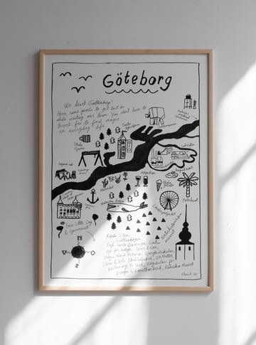 Göteborg Poster - 50 x 70cm - Fine Little Day