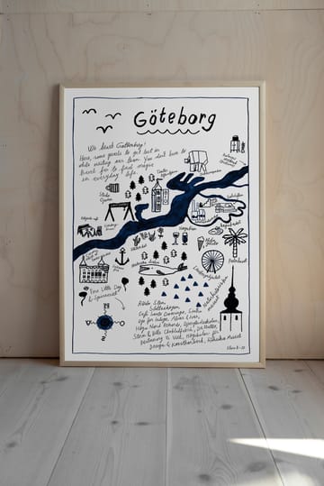 Göteborg Poster - 50 x 70cm - Fine Little Day