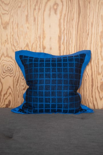 Rutig Kissenbezug 47 x 47cm - Blue-black - Fine Little Day