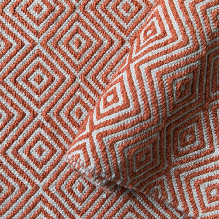 Diamond Teppich 200 x 300cm, Burnt orange Formgatan