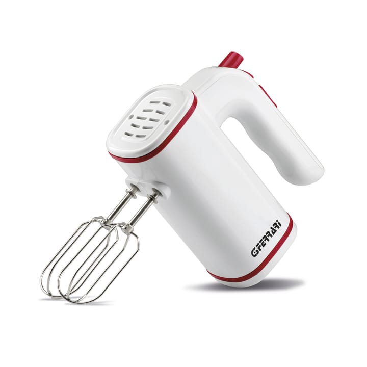 Dolcecuore Handmixer 17,5 cm, Weiß-Rot G3 Ferrari