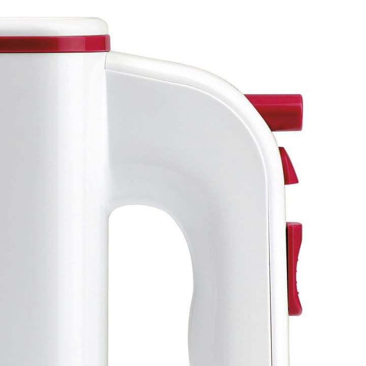 Dolcecuore Handmixer 17,5 cm, Weiß-Rot G3 Ferrari